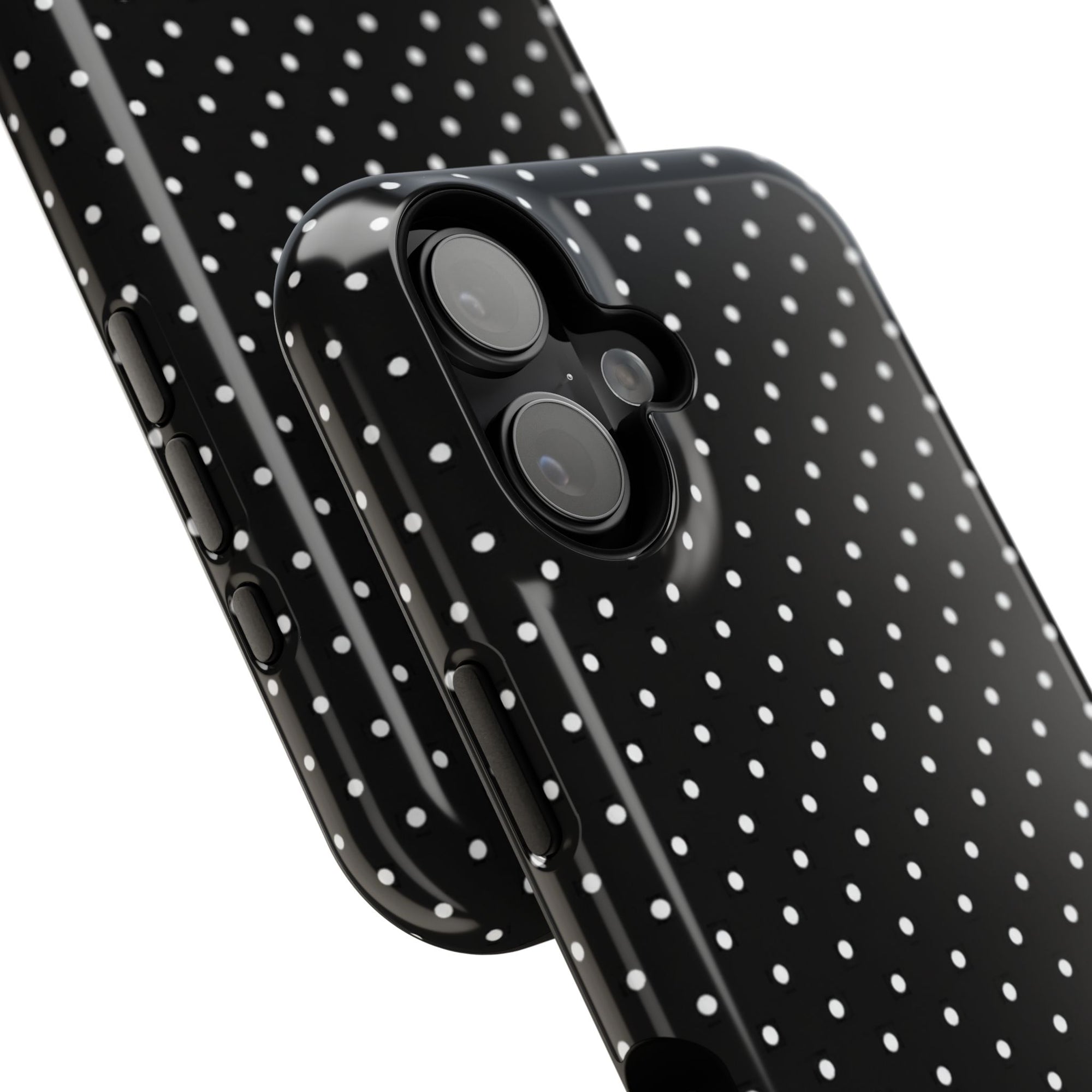 Black Polka Dots Phone Case