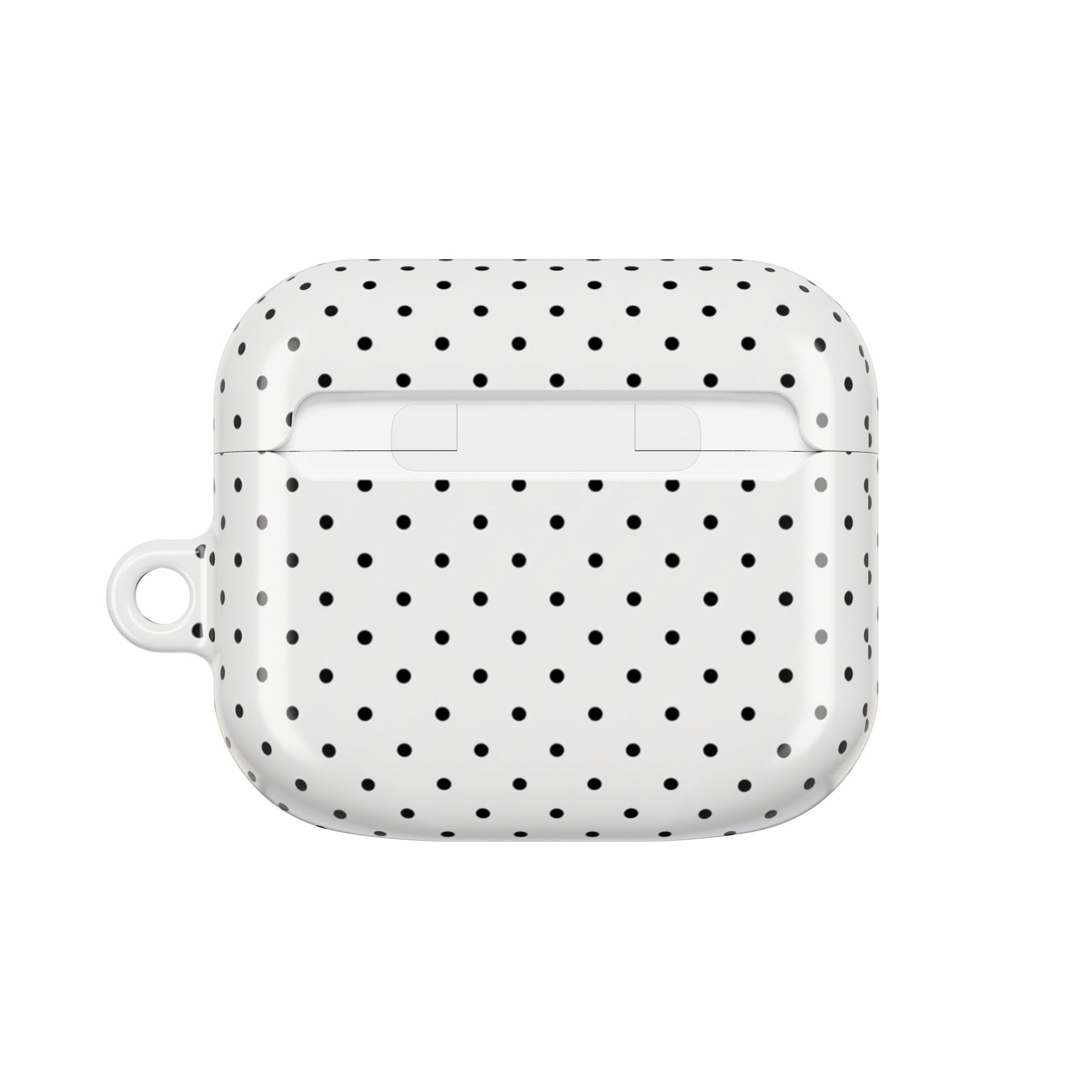 White Polka Dot AirPod Case
