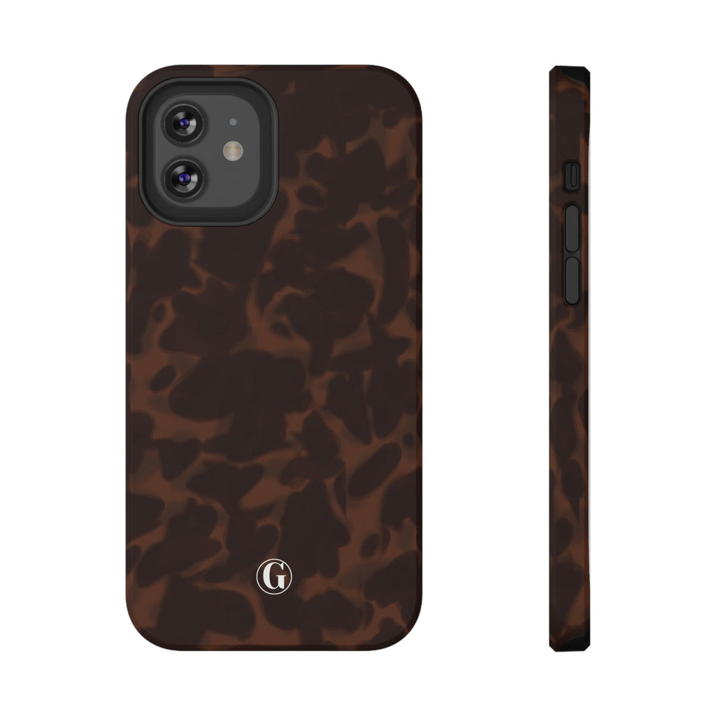 Dark Tortoiseshell Phone Case