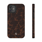 Dark Tortoiseshell Phone Case