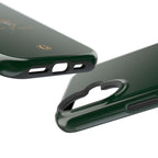 Emerald Green 'Peace of Mind' Panther Phone Case