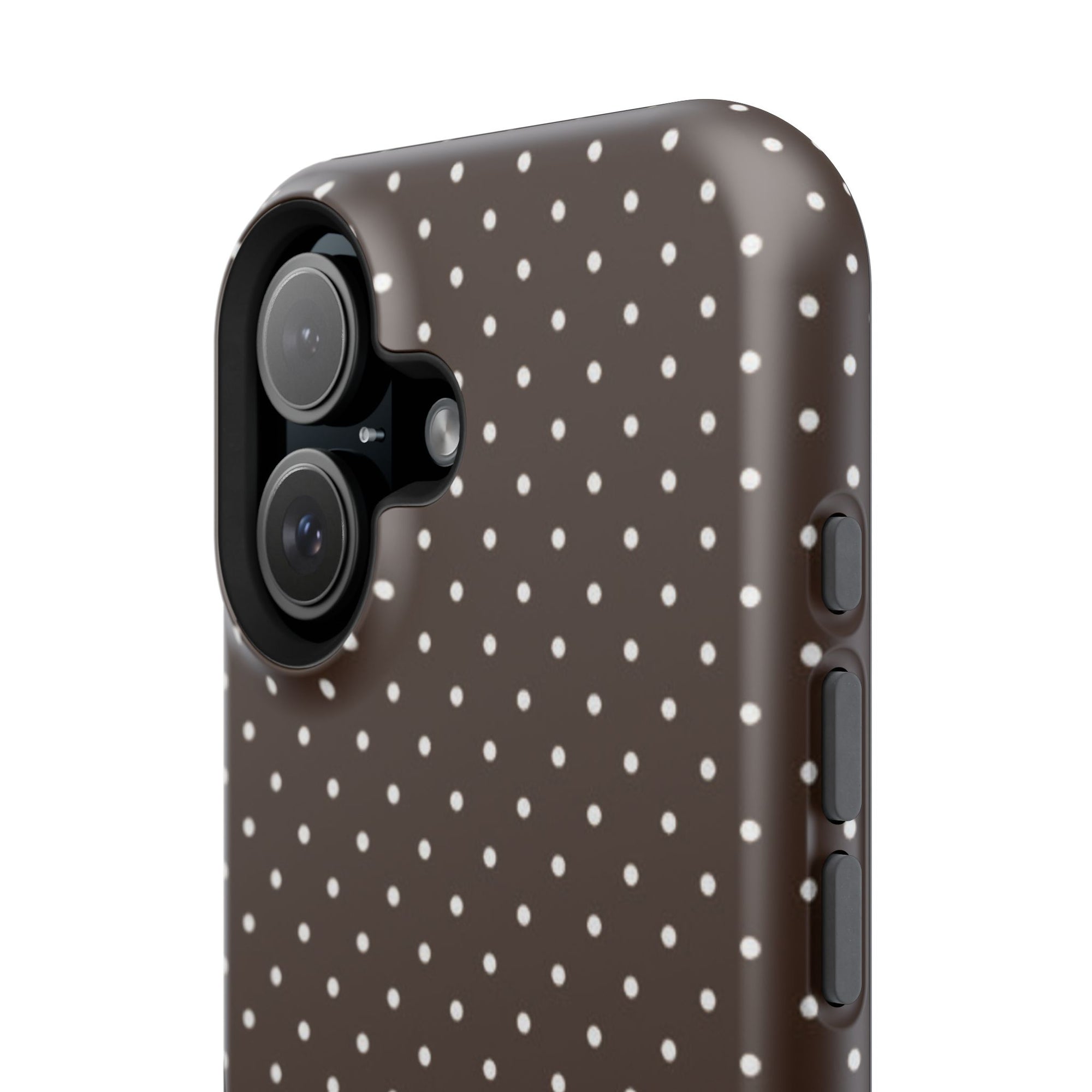 Brown Polka Dots Phone Case