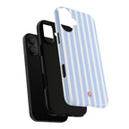 Baby Blue Stripes Phone Case