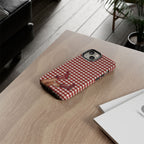 Dark Red Cowboy Boots Phone Case