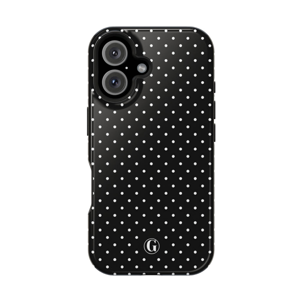Black Polka Dots Phone Case