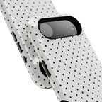 White Polka Dots Phone Case