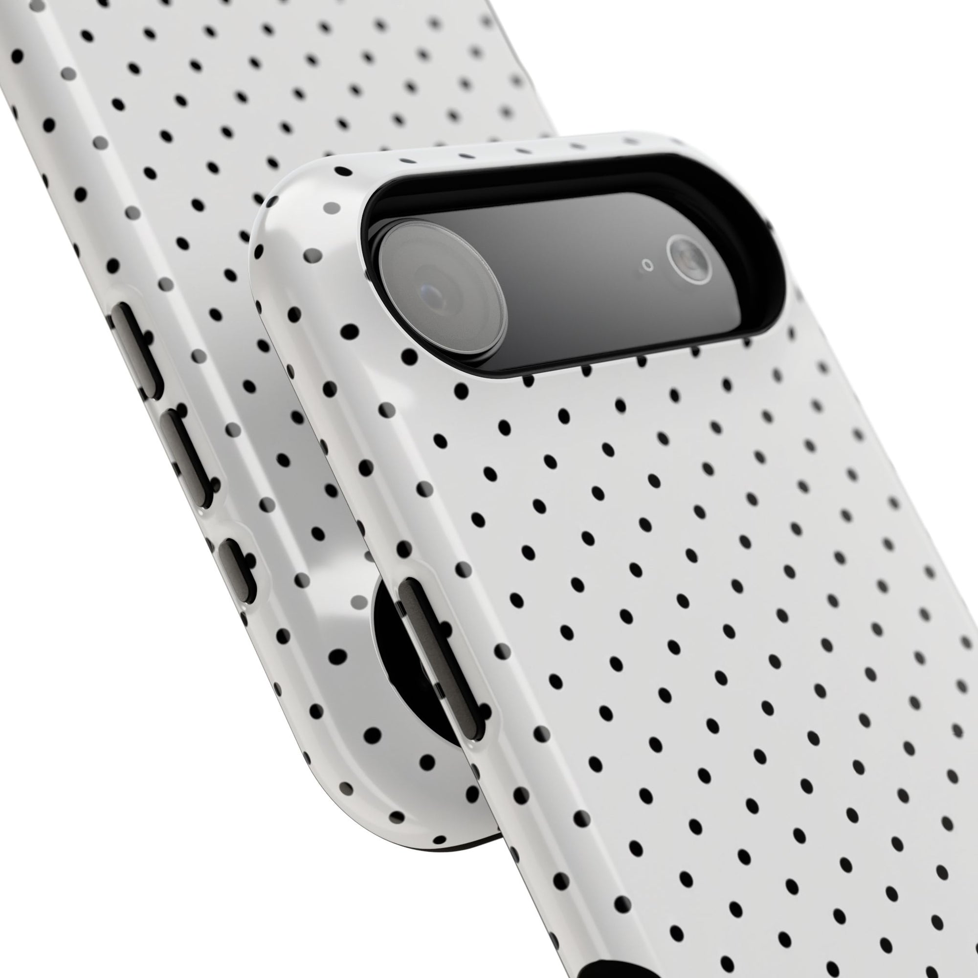 White Polka Dots Phone Case