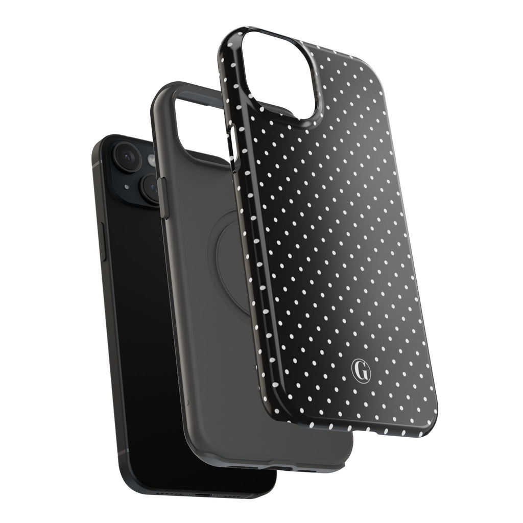 Black Polka Dots Phone Case