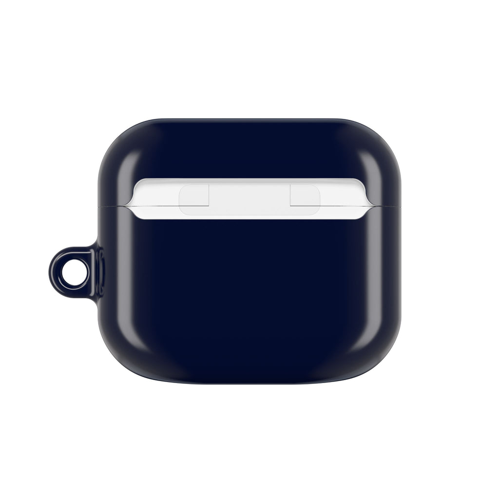 Navy Blue Panther AirPod Case