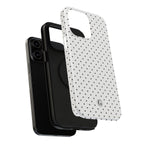 White Polka Dots Phone Case