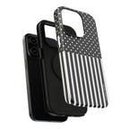 B&W Polka Dots x Stripes Phone Case
