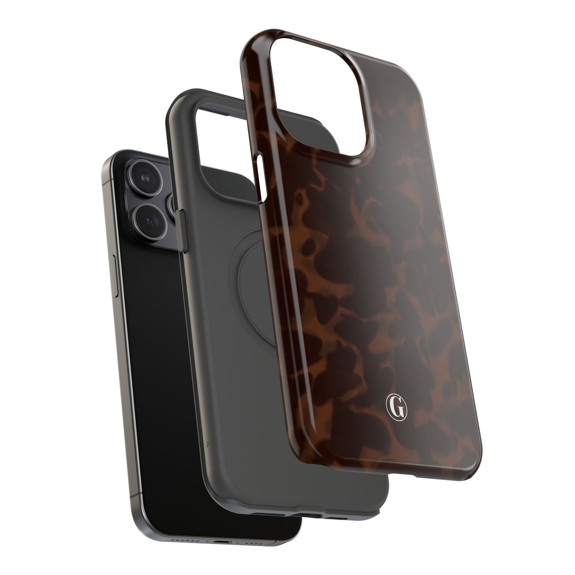 Dark Tortoiseshell Phone Case