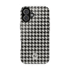 Houndstooth Print Phone Case