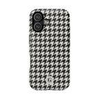 Houndstooth Print Phone Case