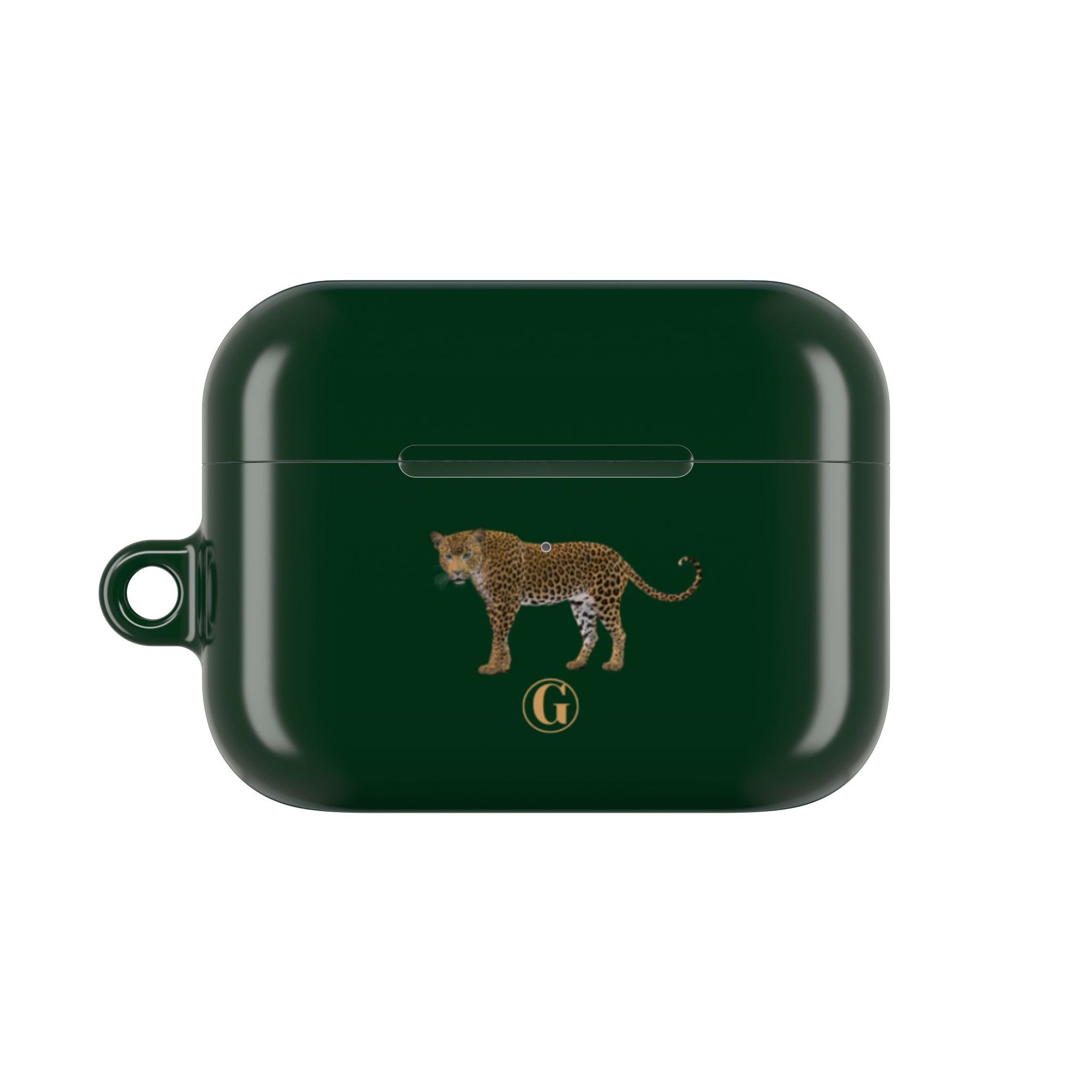 Emerald Green Panther AirPod Case