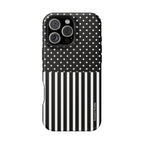 B&W Polka Dots x Stripes Phone Case