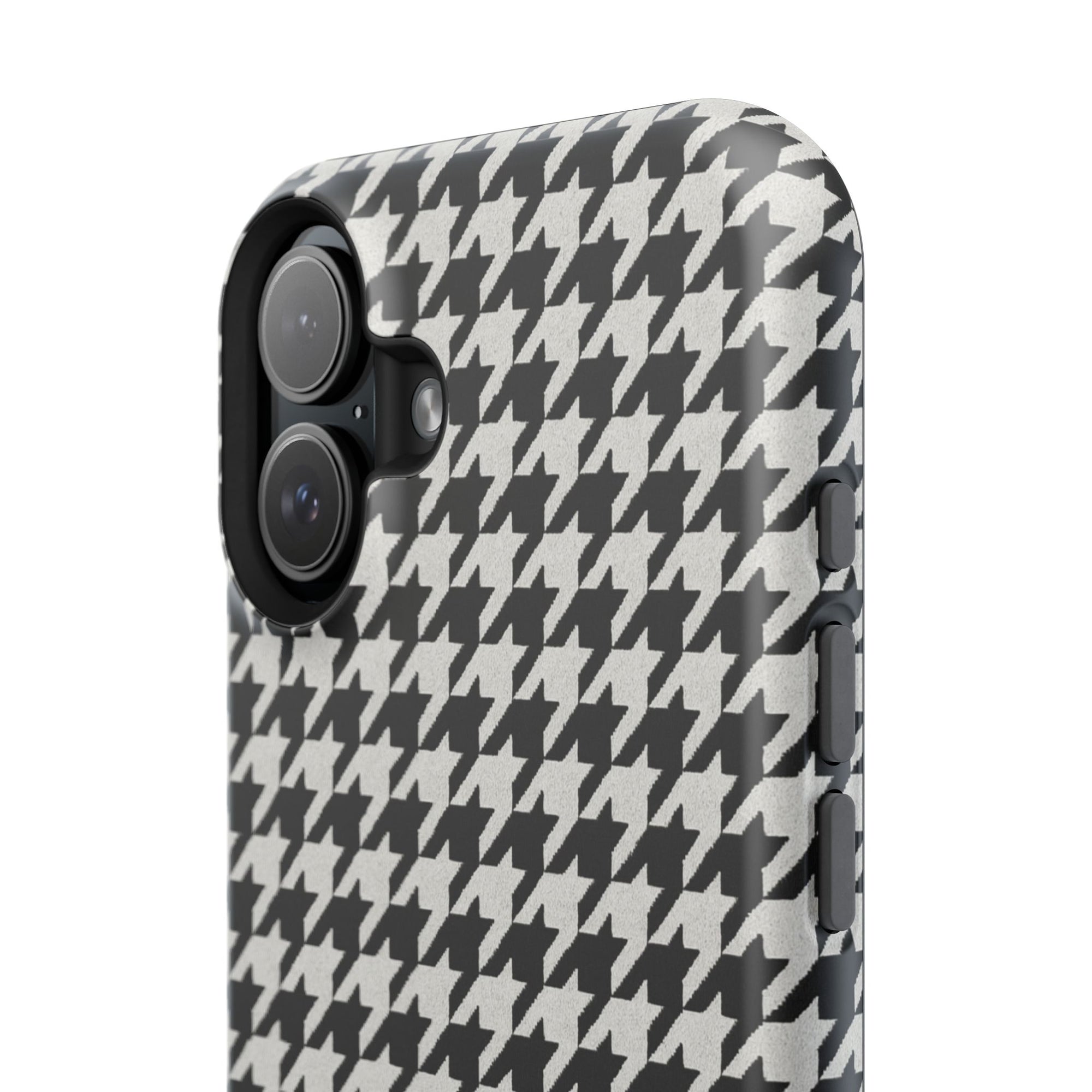 Houndstooth Print Phone Case