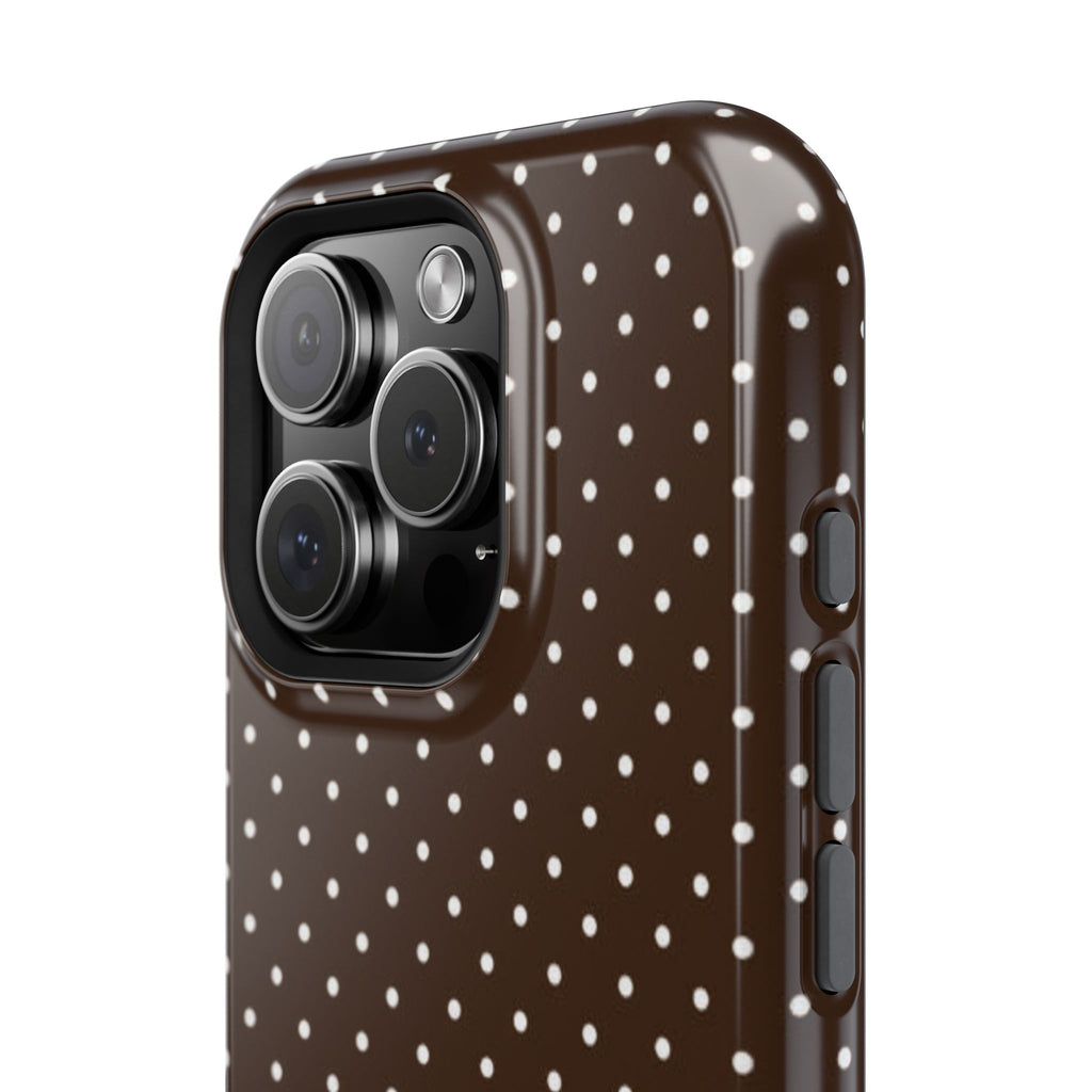 Brown Polka Dots Phone Case