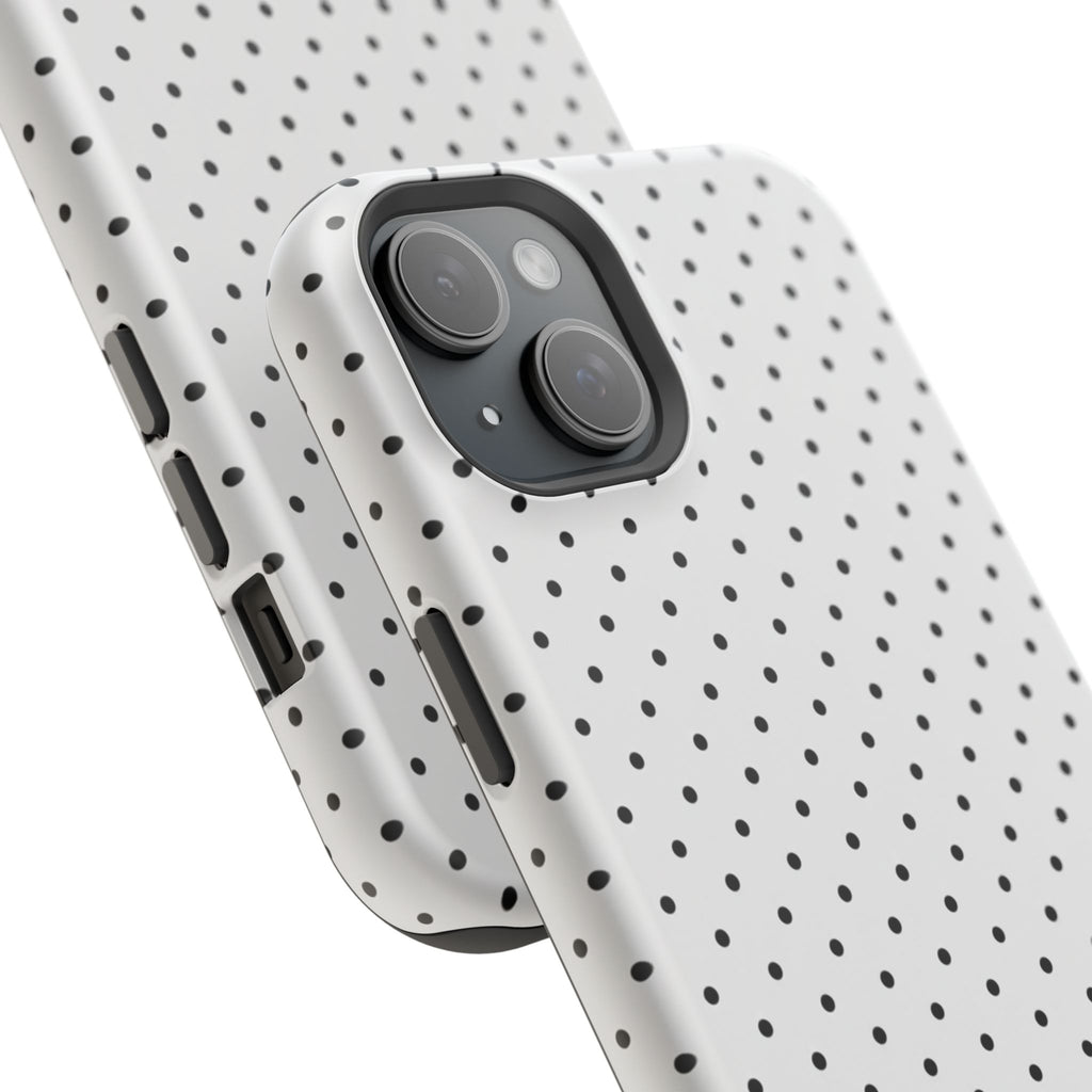 White Polka Dots Phone Case