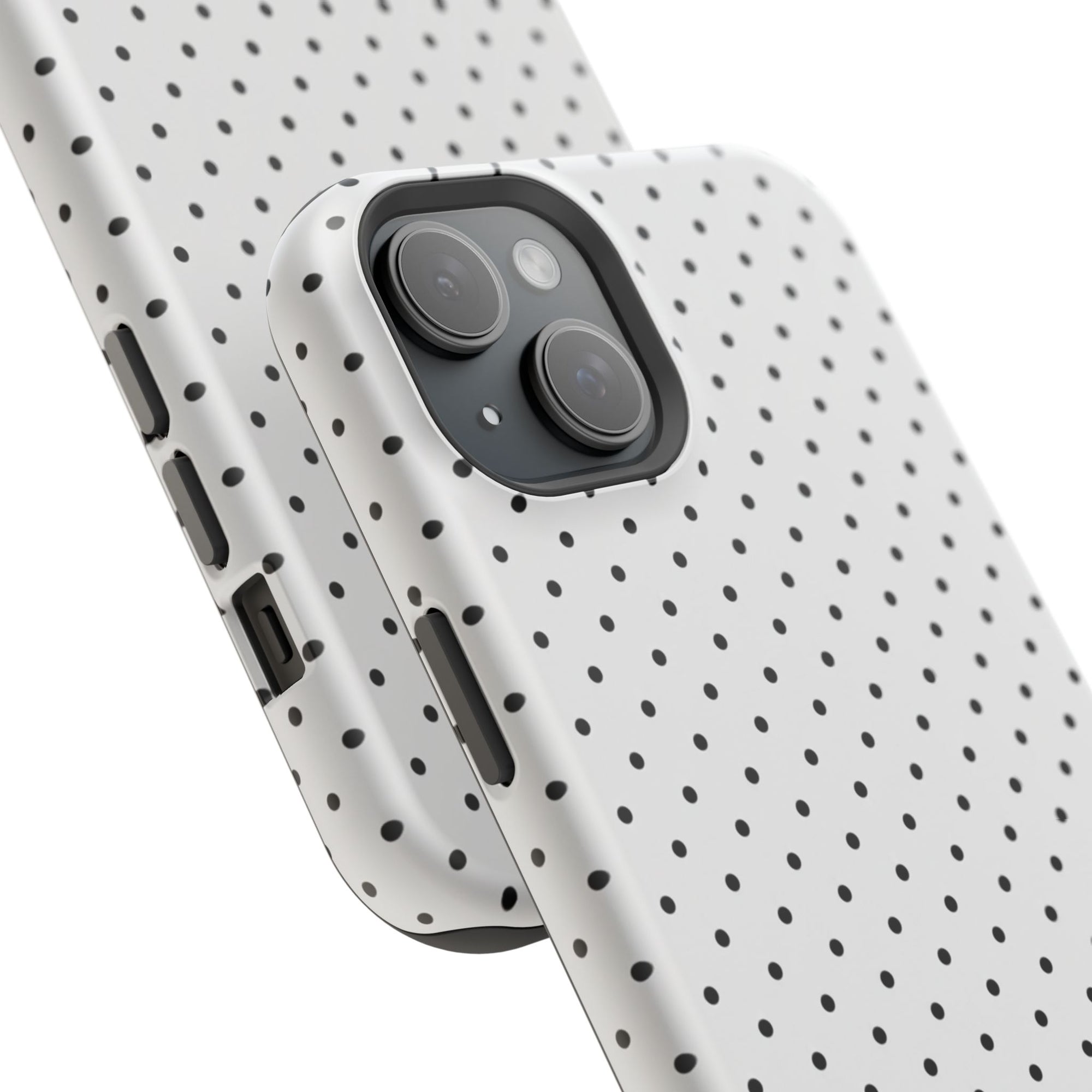 White Polka Dots Phone Case