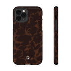 Dark Tortoiseshell Phone Case