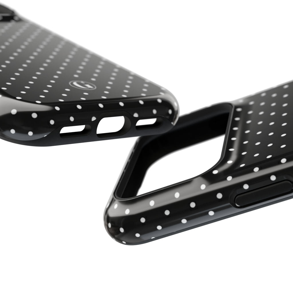 Black Polka Dots Phone Case