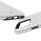 White Polka Dots Phone Case