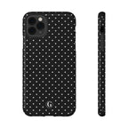 Black Polka Dots Phone Case