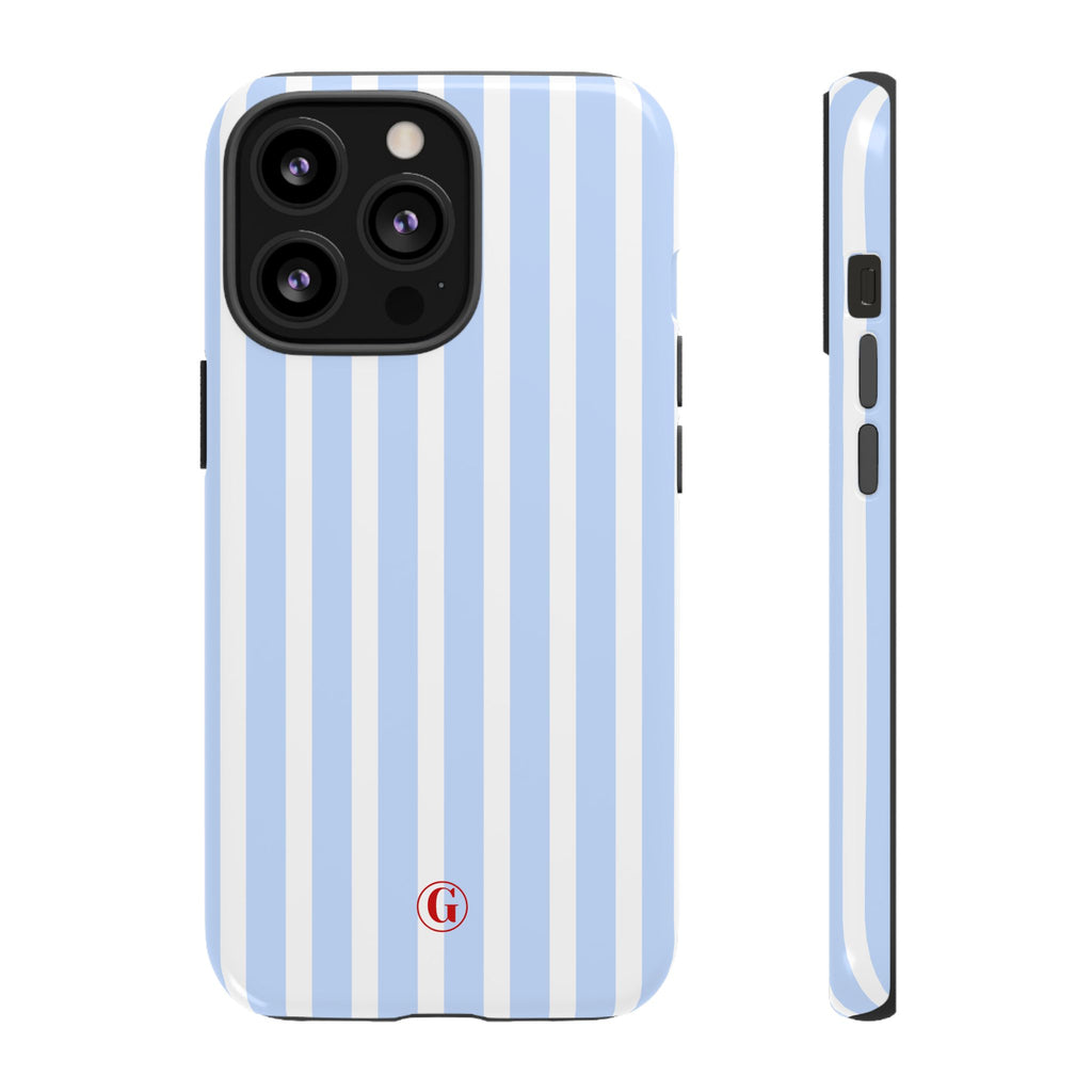 Baby Blue Stripes Phone Case