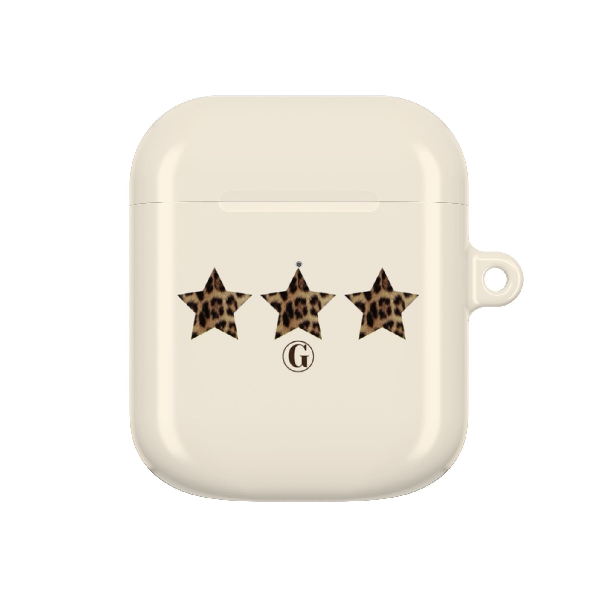 Leopard Print Stars AirPod Case