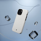 White Polka Dots Phone Case