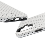 White Polka Dots Phone Case