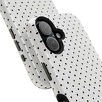 White Polka Dots Phone Case