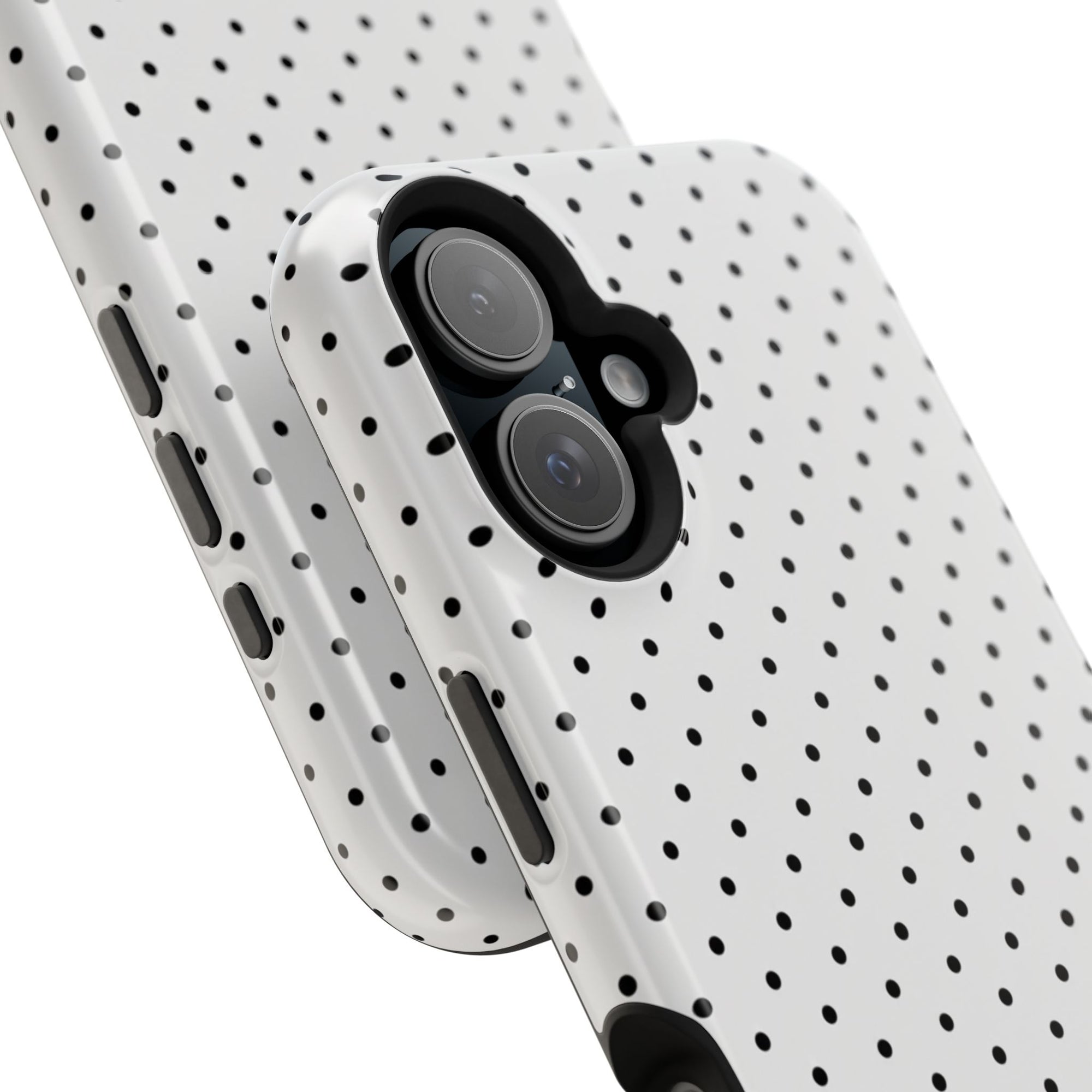 White Polka Dots Phone Case