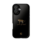 Black 'Peace of Mind' Panther Phone Case