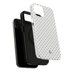 White Polka Dots Phone Case