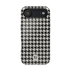 Houndstooth Print Phone Case