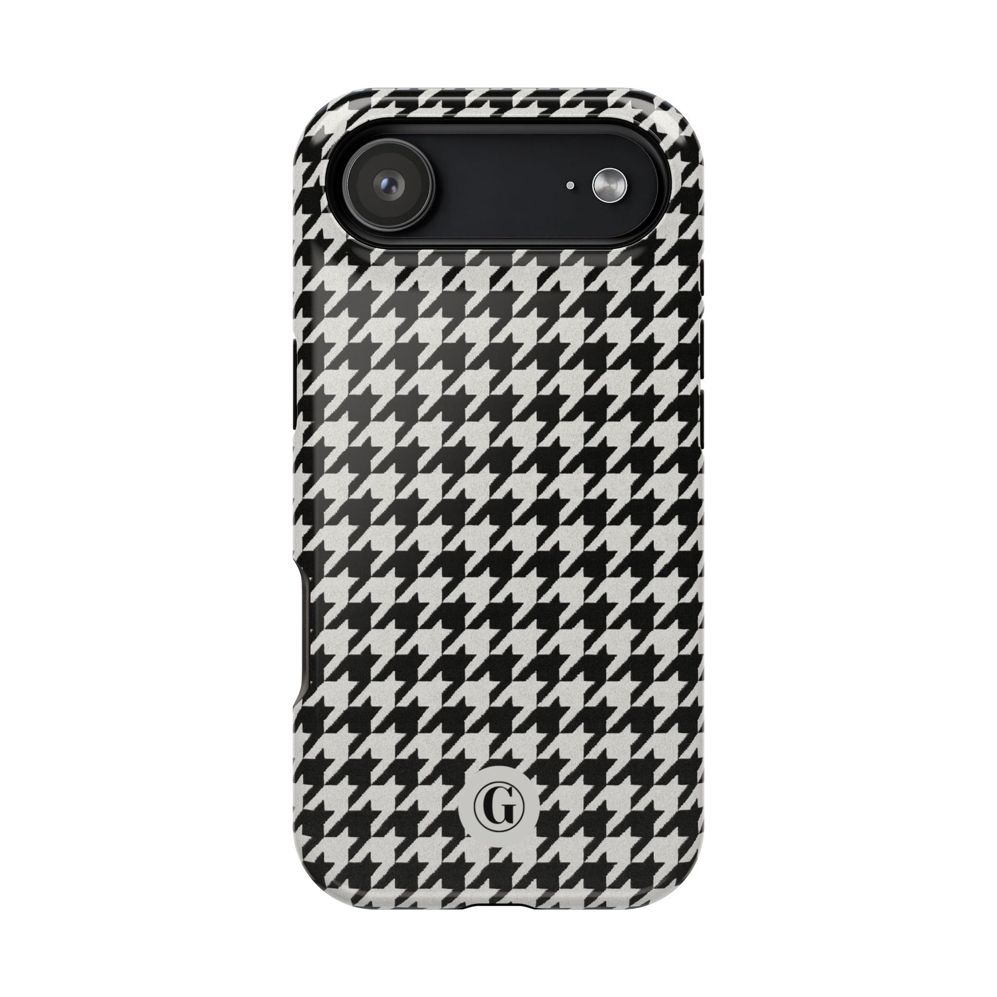 Houndstooth Print Phone Case