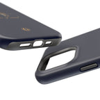Navy Blue 'Peace of Mind' Panther Phone Case