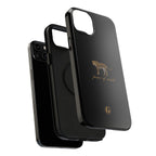 Black 'Peace of Mind' Panther Phone Case