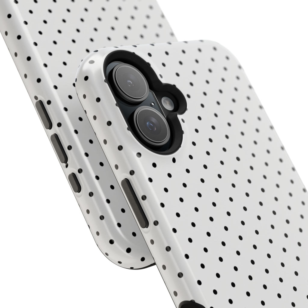 White Polka Dots Phone Case