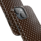 Brown Polka Dots Phone Case