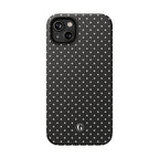Black Polka Dots Phone Case