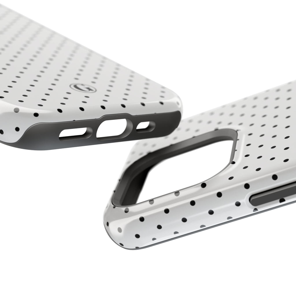 White Polka Dots Phone Case
