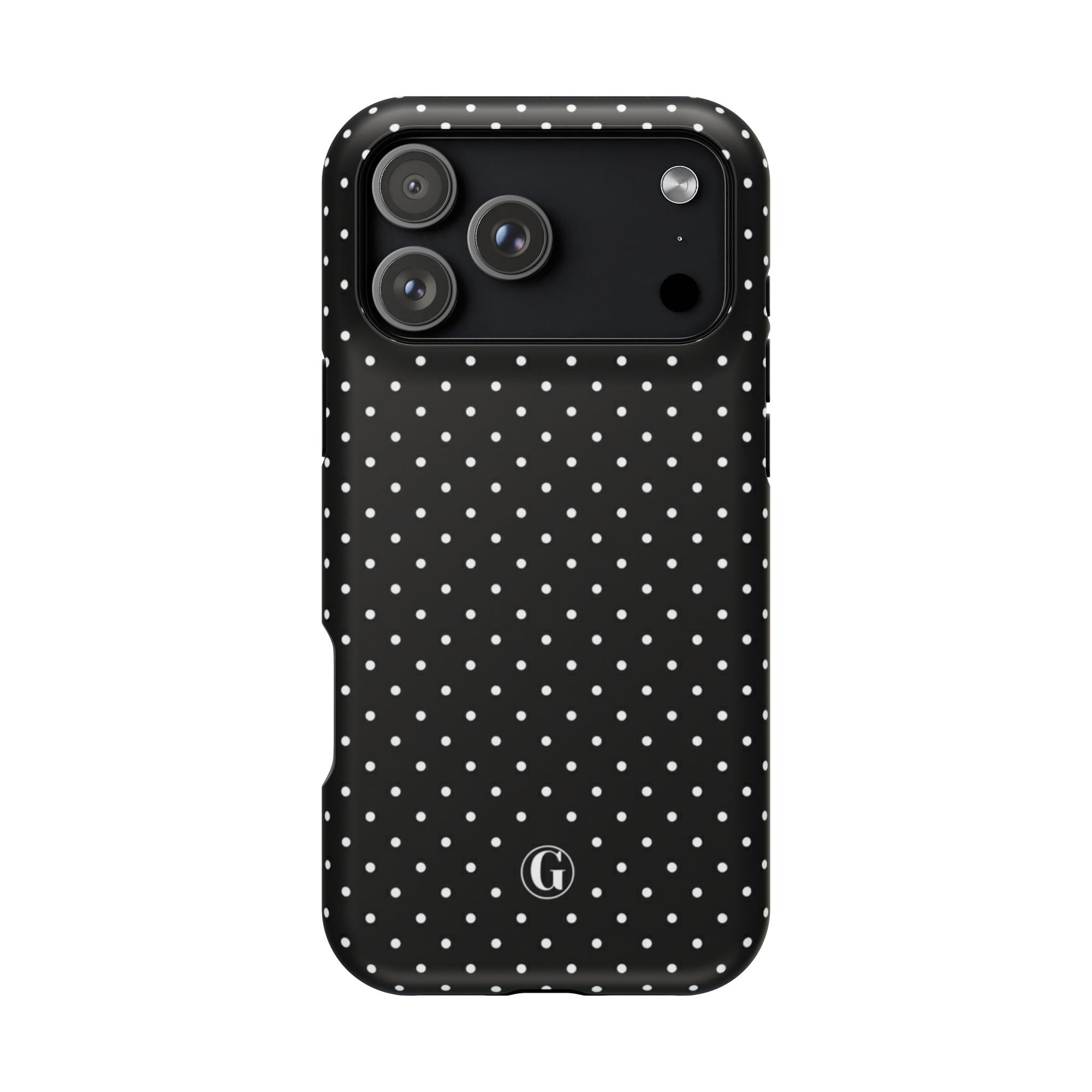 Black Polka Dots Phone Case