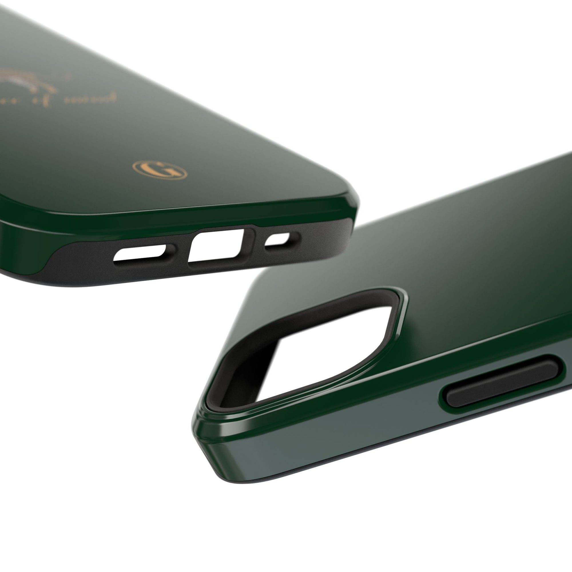Emerald Green 'Peace of Mind' Panther Phone Case