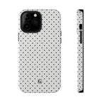 White Polka Dots Phone Case