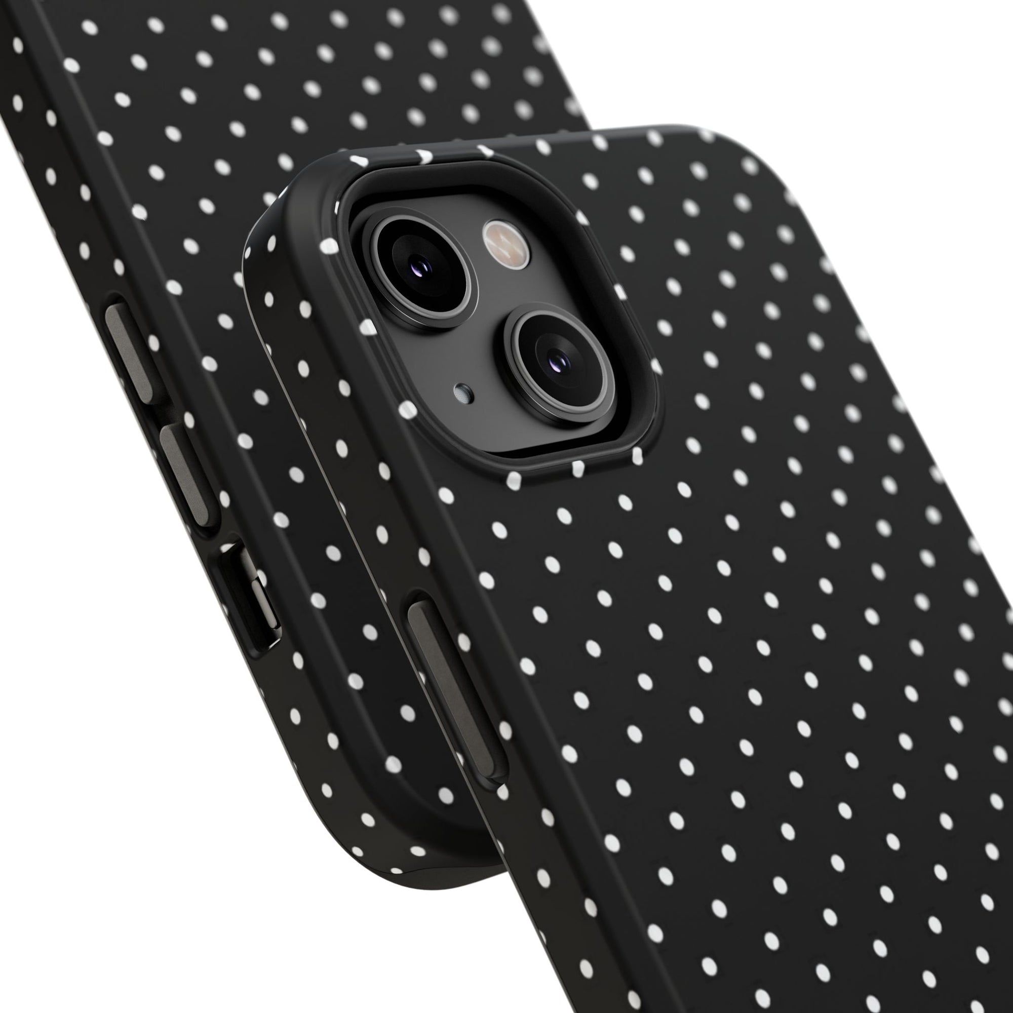 Black Polka Dots Phone Case