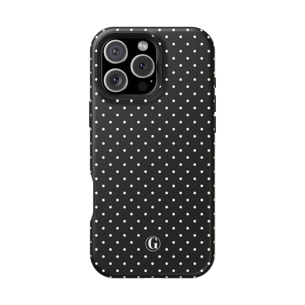 Black Polka Dots Phone Case