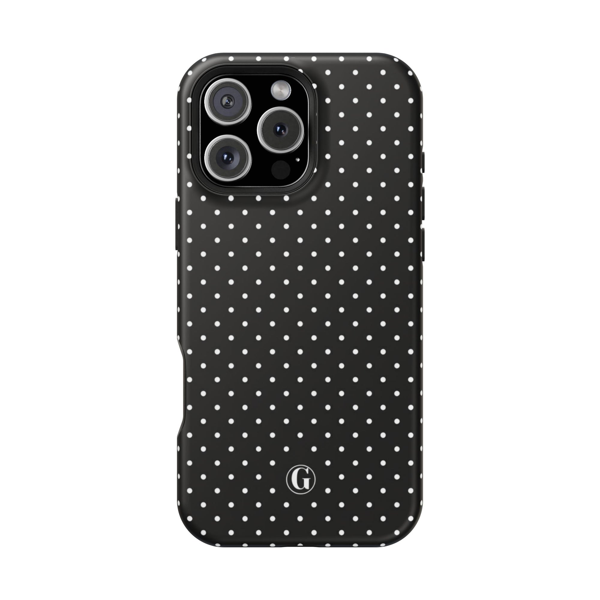 Black Polka Dots Phone Case